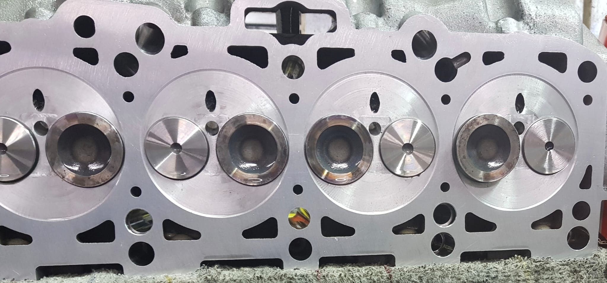 Moteur sur stand de préparation